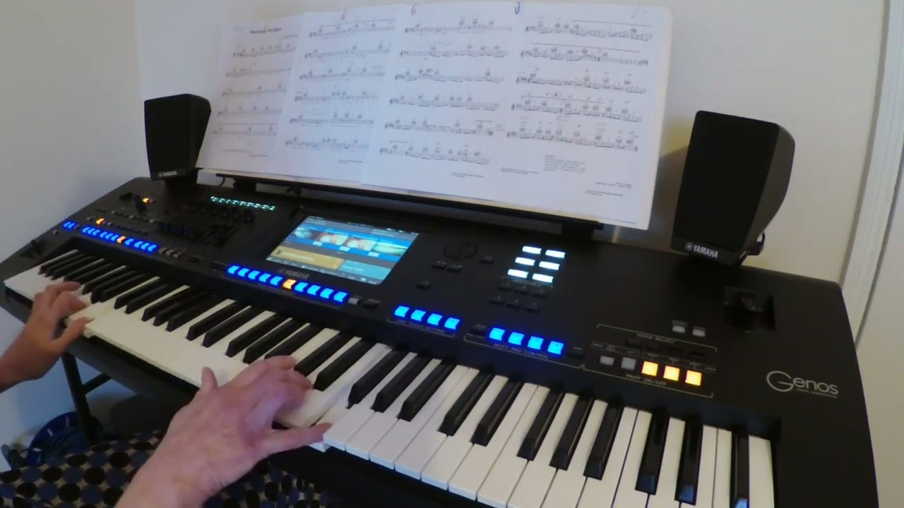 Burning Bridges (Status Quo) - Yamaha Genos Keyboard