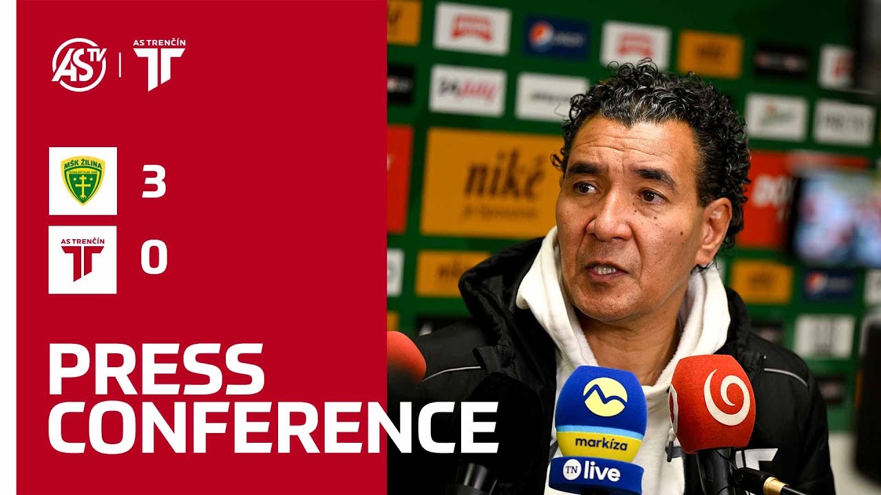 SLOVNAFT CUP | Press conference | Ricardo Moniz | MŠK Žilina - AS Trenčín 3:0 (3:0)