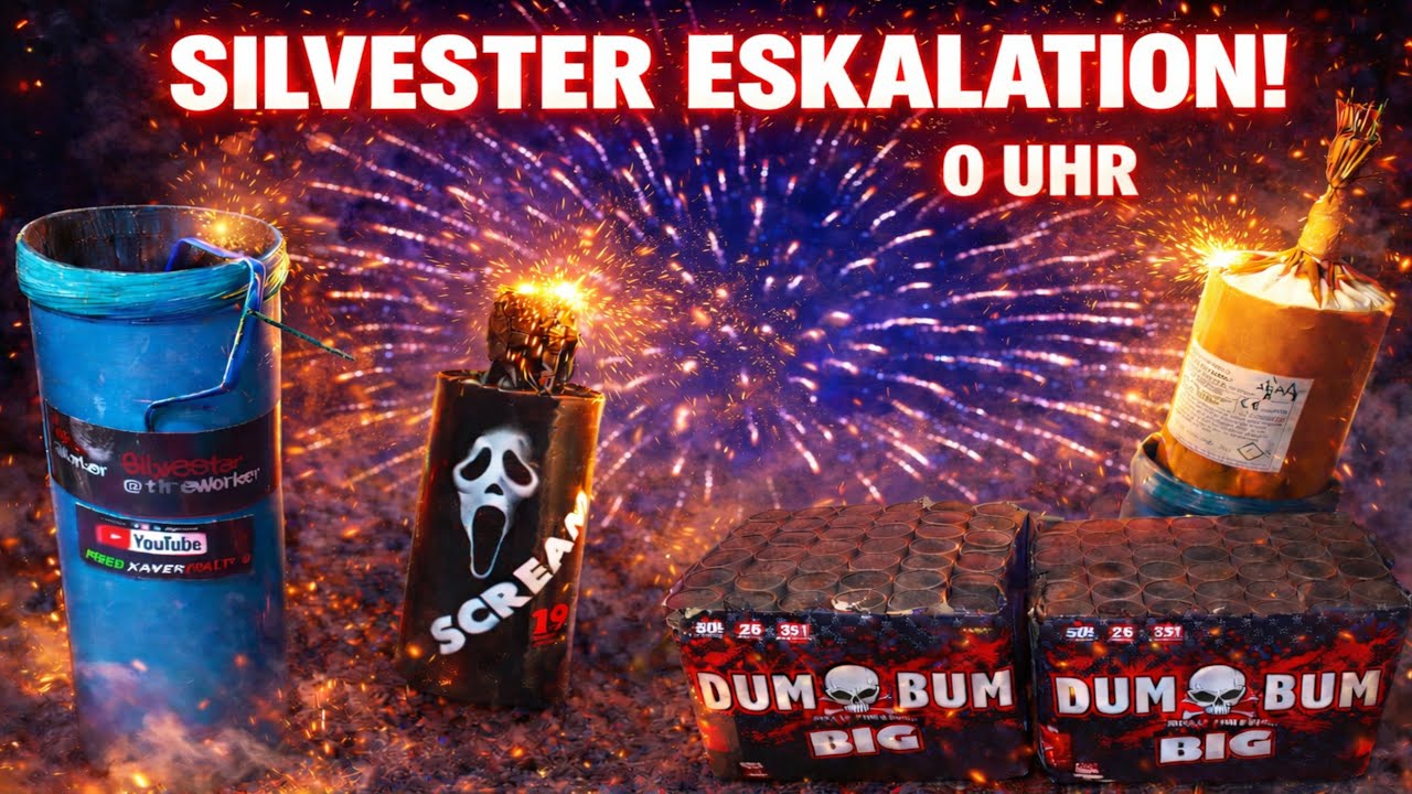 AUSNAHMEZUSTAND Kugelbomben DAUERFEUER um 0 Uhr | Silvester in Polen 🇵🇱 💥