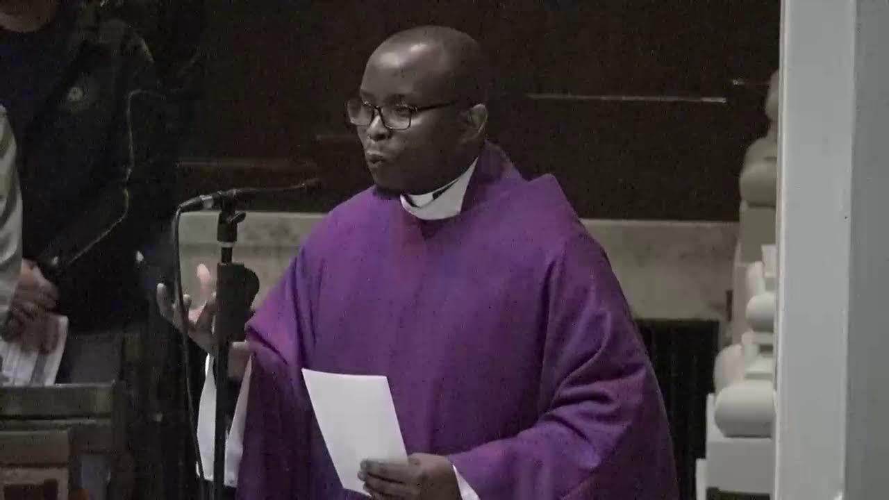 Catholic Sunday Morning Mass at St. James Cathedral, Seattle