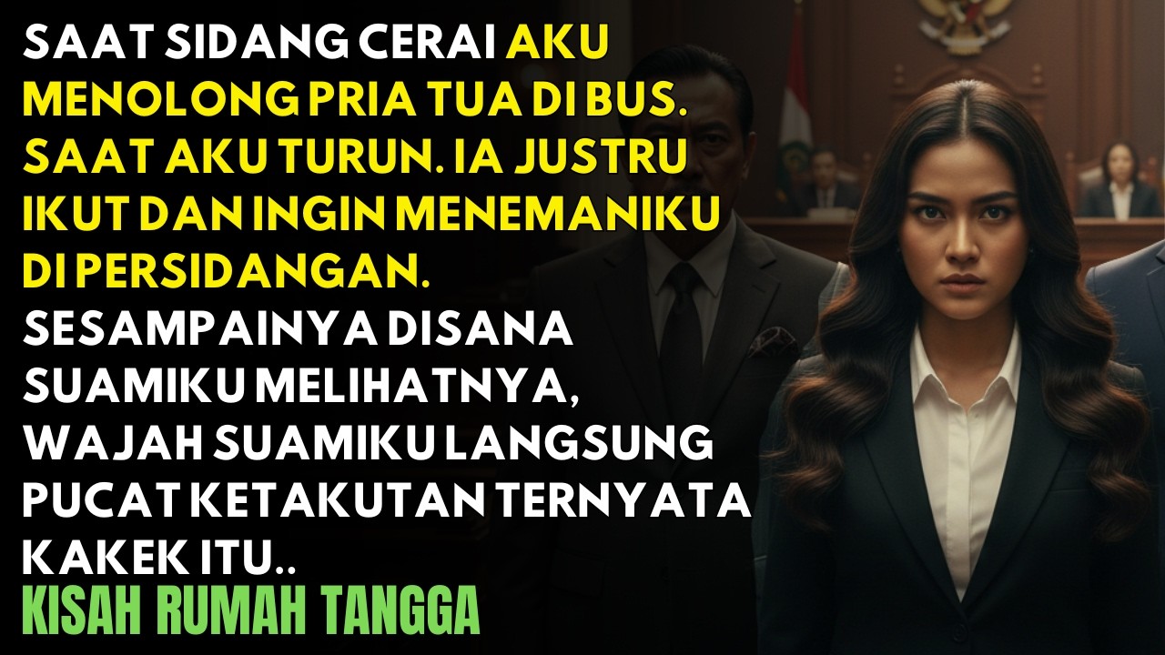 TOLONG KAKEK DI BUS, TERNYATA DIA PROFESOR HUKUM! SUAMI SOMBONG LANGSUNG SUJUD