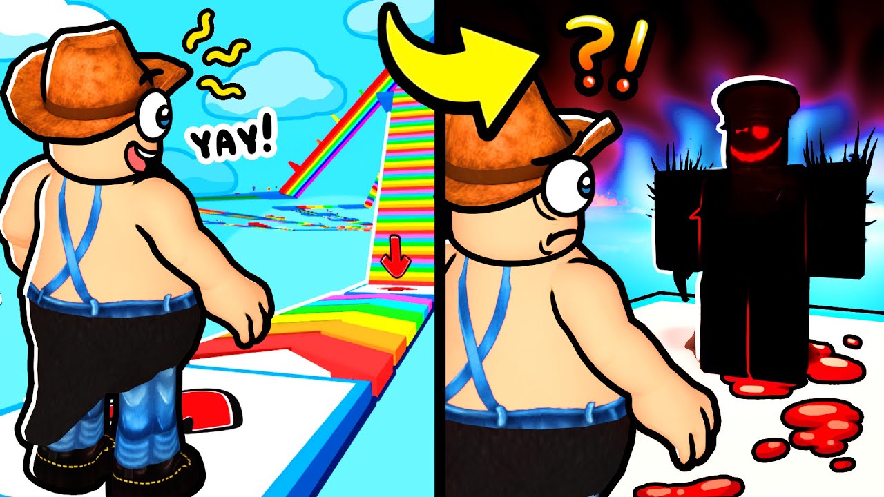 Roblox obby slowly gets DISTURBING...