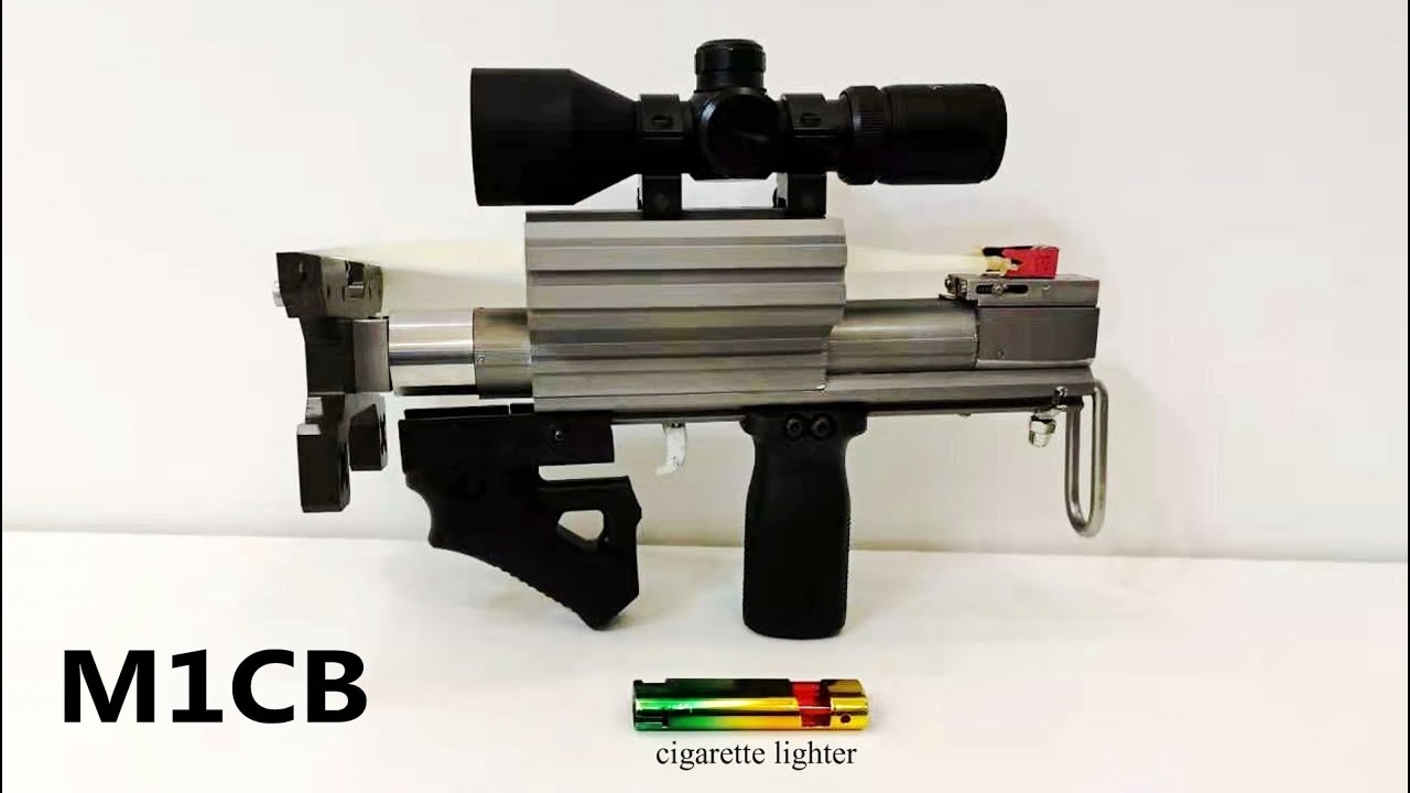 M1CB United Hunting Play of Semi Auto 40BB Catapult Slingshot Rifle Flymars Mini Slingbow Mini Xbow