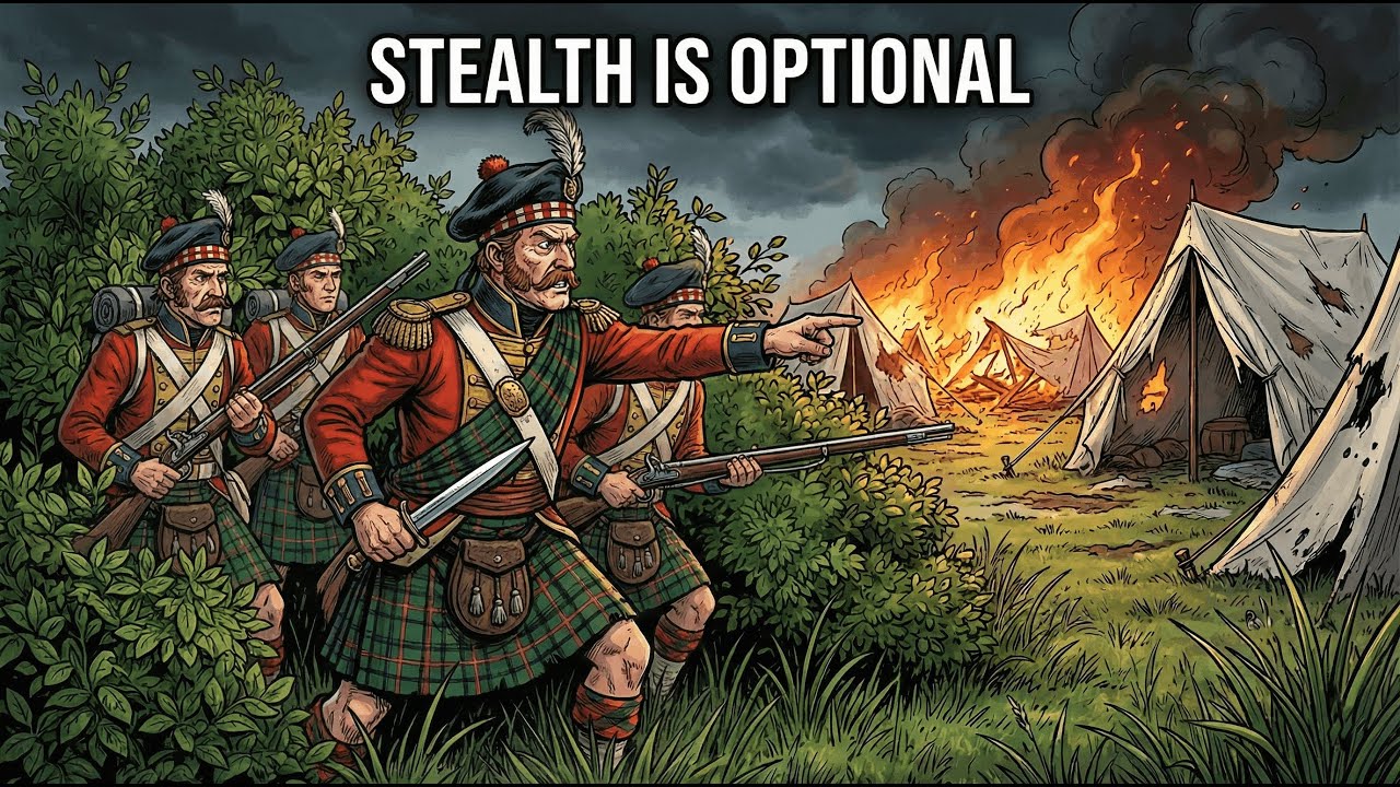 Why the Scottish aren't allowed near tents.