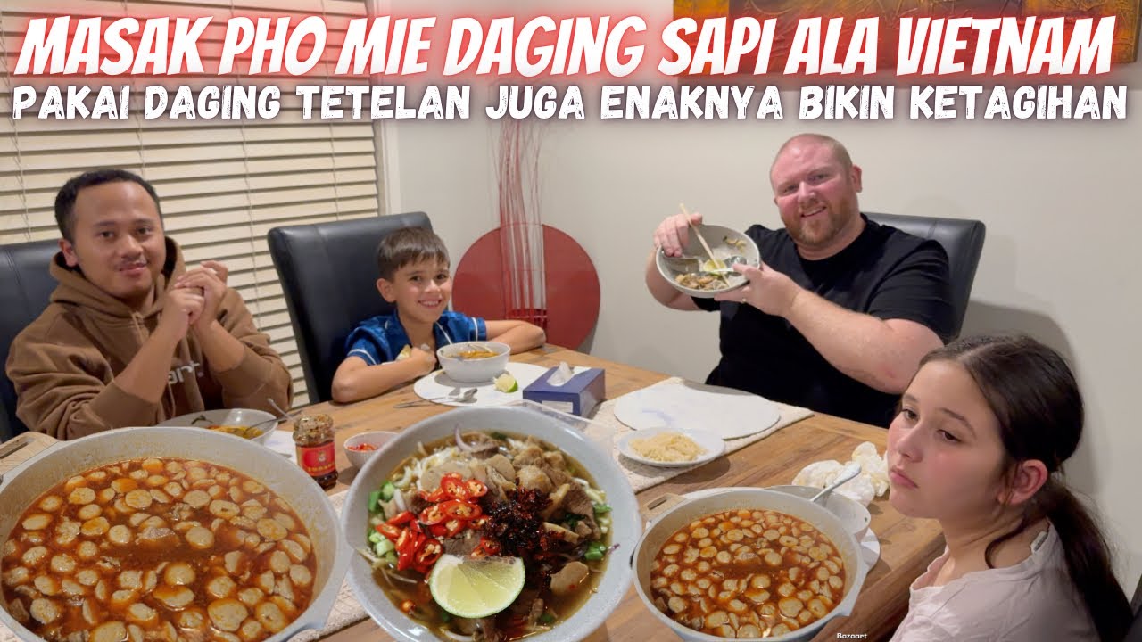 Masak PHO MIE DAGING SAPI ALA VIETNAM Enak Bikin Ketagihan