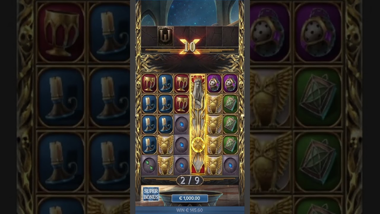 Cathedral 9 🎰 Super Bonus Buy | ELK Studios New Slot 2025 #Shorts