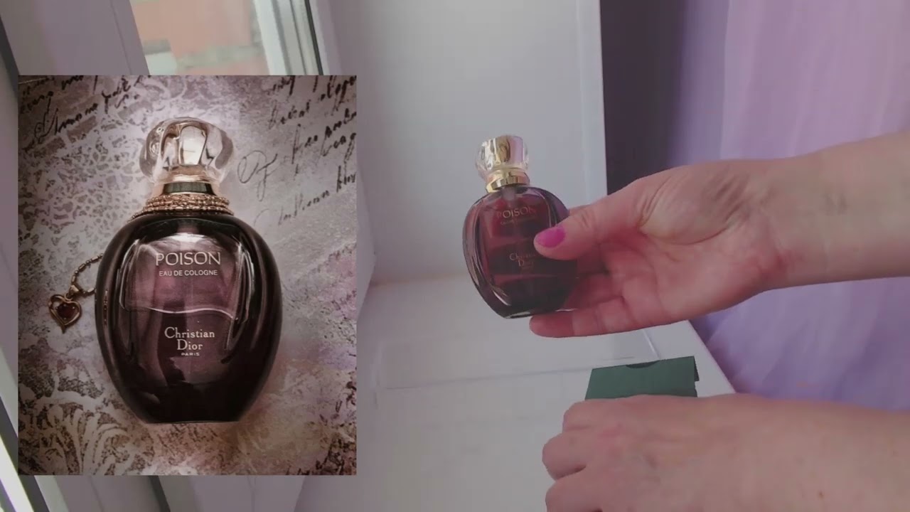 Распаковка Poison Eau de Cologne Dior ВИНТАЖ!!!