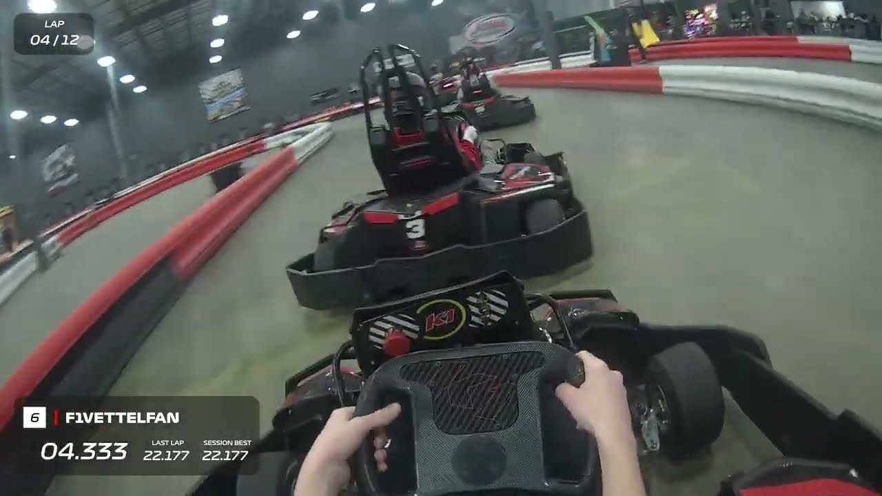 (With lap times) 2026 K1 Speed Teen Finals Heat A | Round 3/12
