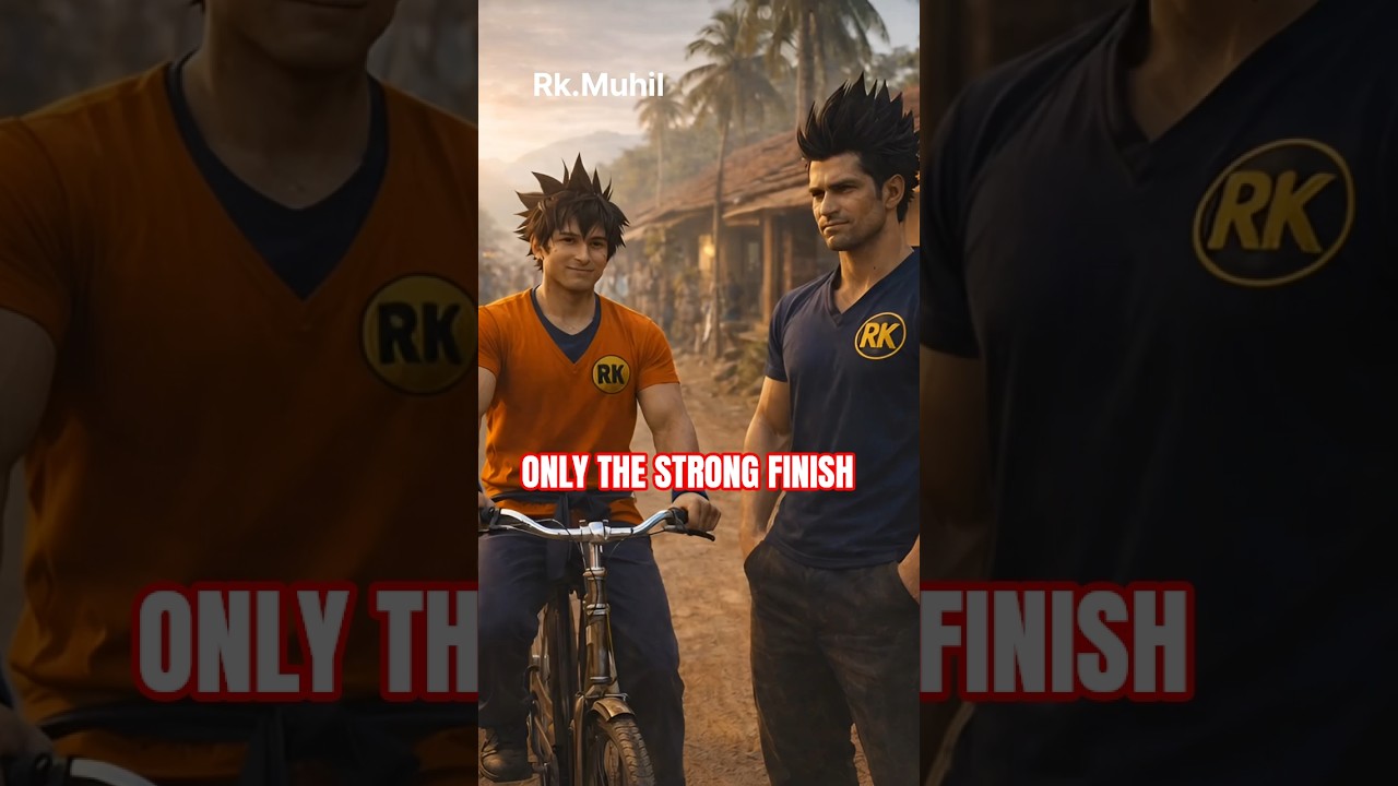Thanjavur Marathon 🔥 | Goku × Vegeta × Ronaldo × Hulk Inspired Story | Never Give Up 💪