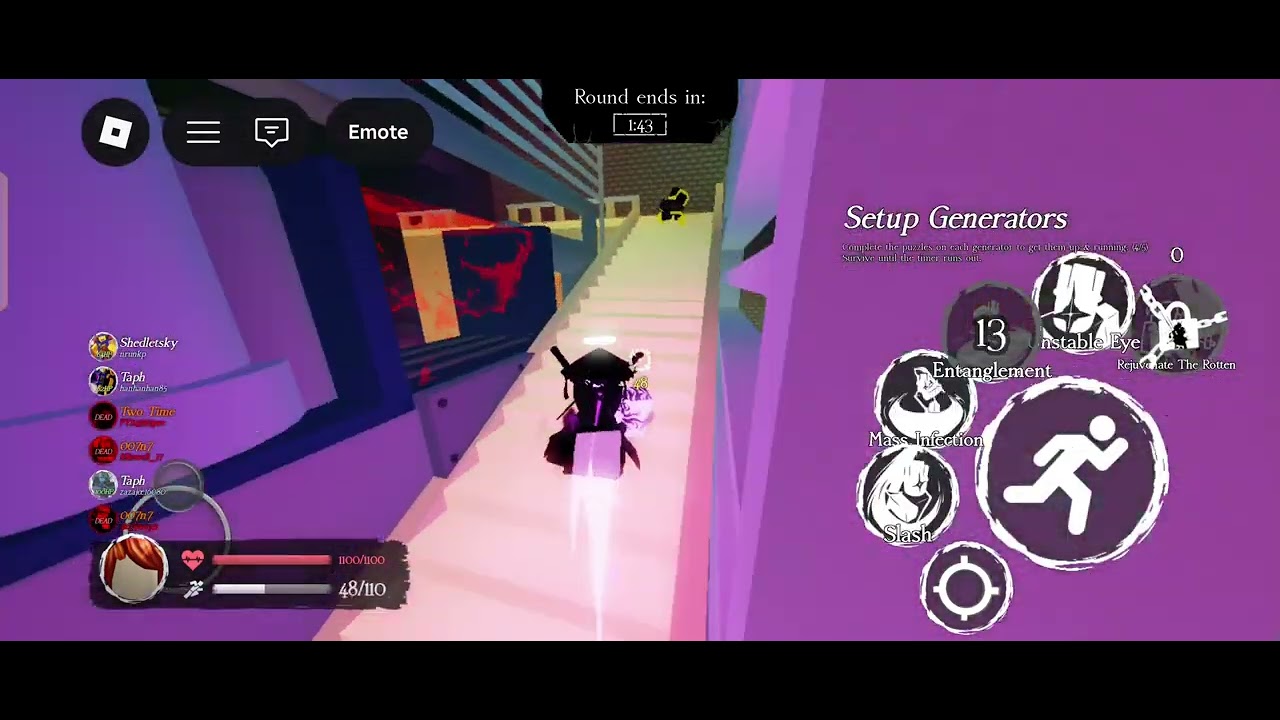 Footage Of Me Using Martyr 1x After finally unlocking it - Forsaken