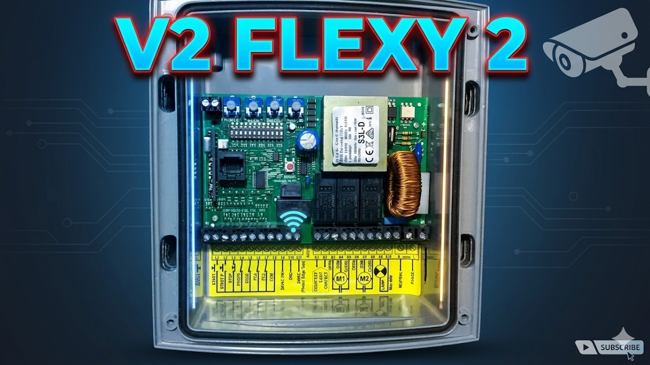 branchement et reglage Centrale flexy 2 V2.تركيب و اعداد بالتفصيل