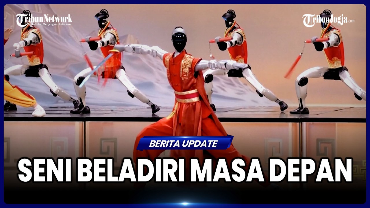 ROBOT HUMANOID DAN MASTER KUNG FU MEMUKAU DUNIA DI ACARA GALA IMLEK