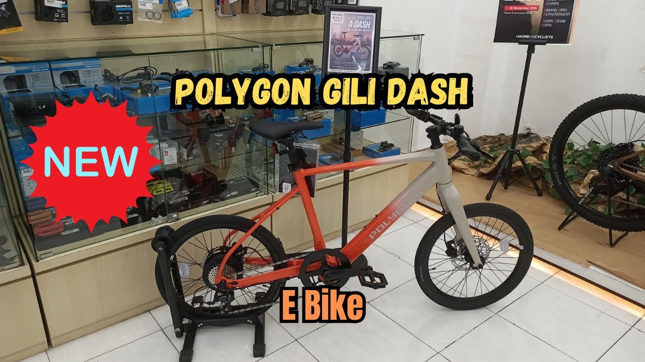 Polygon Gili Dash | Seri Warna Orange