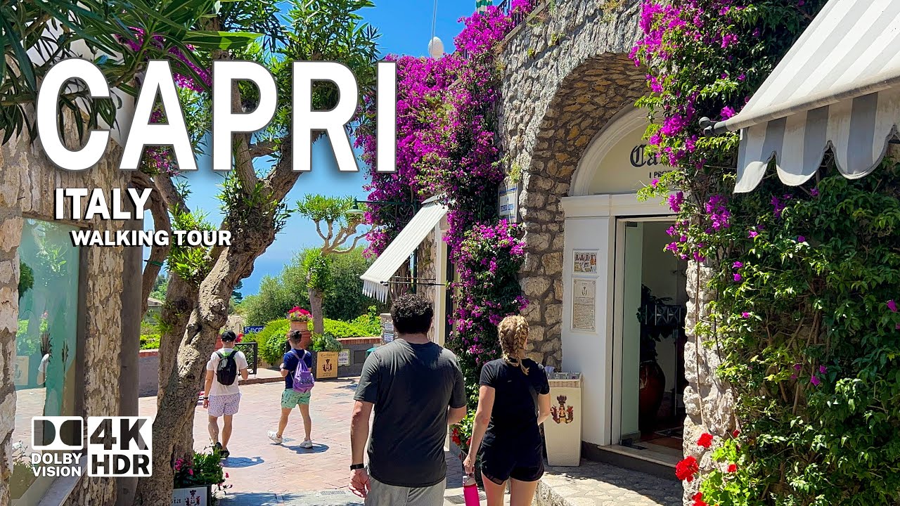 Capri, Italy 4K | What Makes Capri Truly Unforgettable?