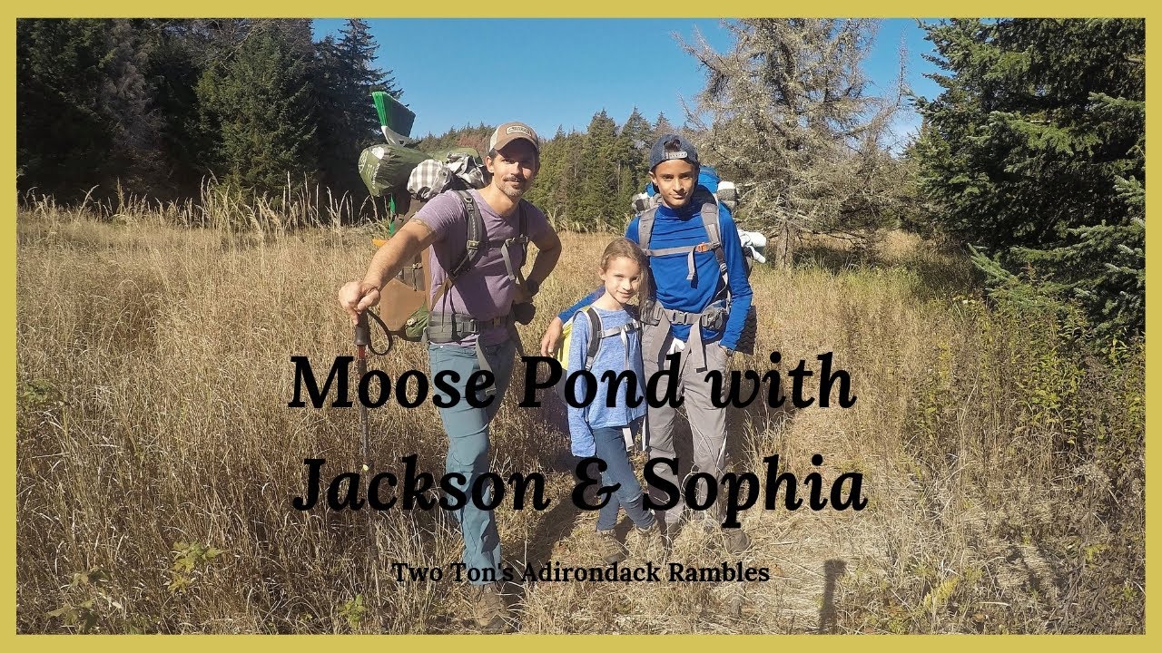 Moose Pond trip with kids