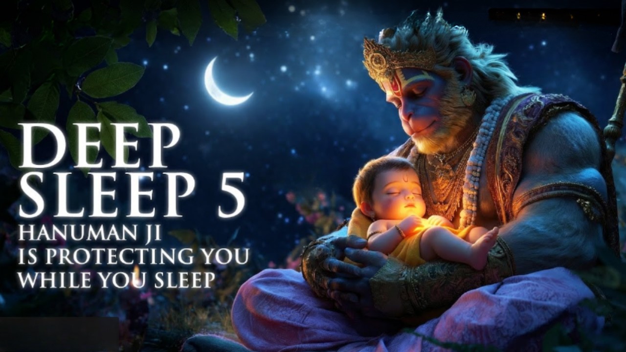 You'll Sleep Like a Child in Hanuman'sProtection#HanumanJi#DeepSleep