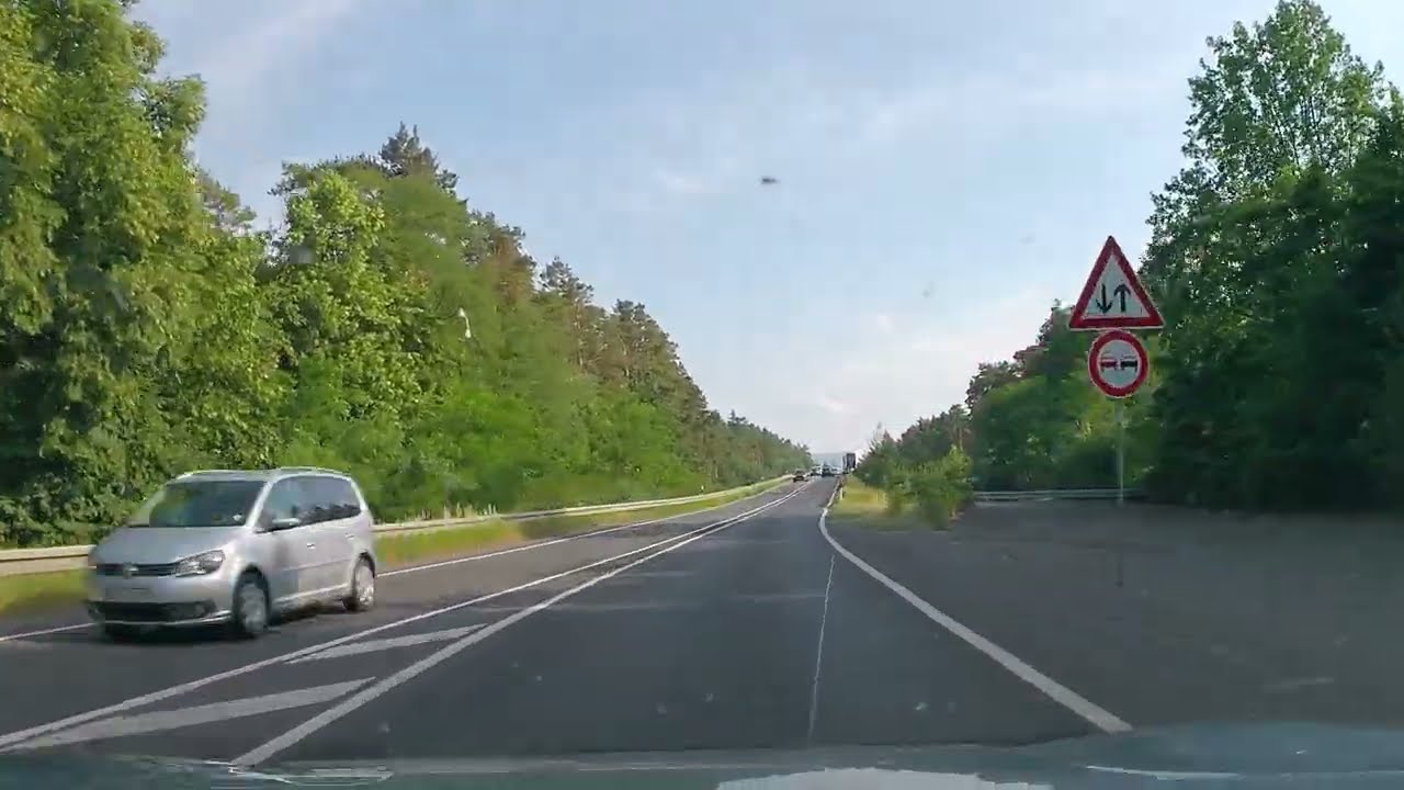 Driving Berlin to Leipzig, 이젠 라이프찌를 향해, 392 km, 3:52'