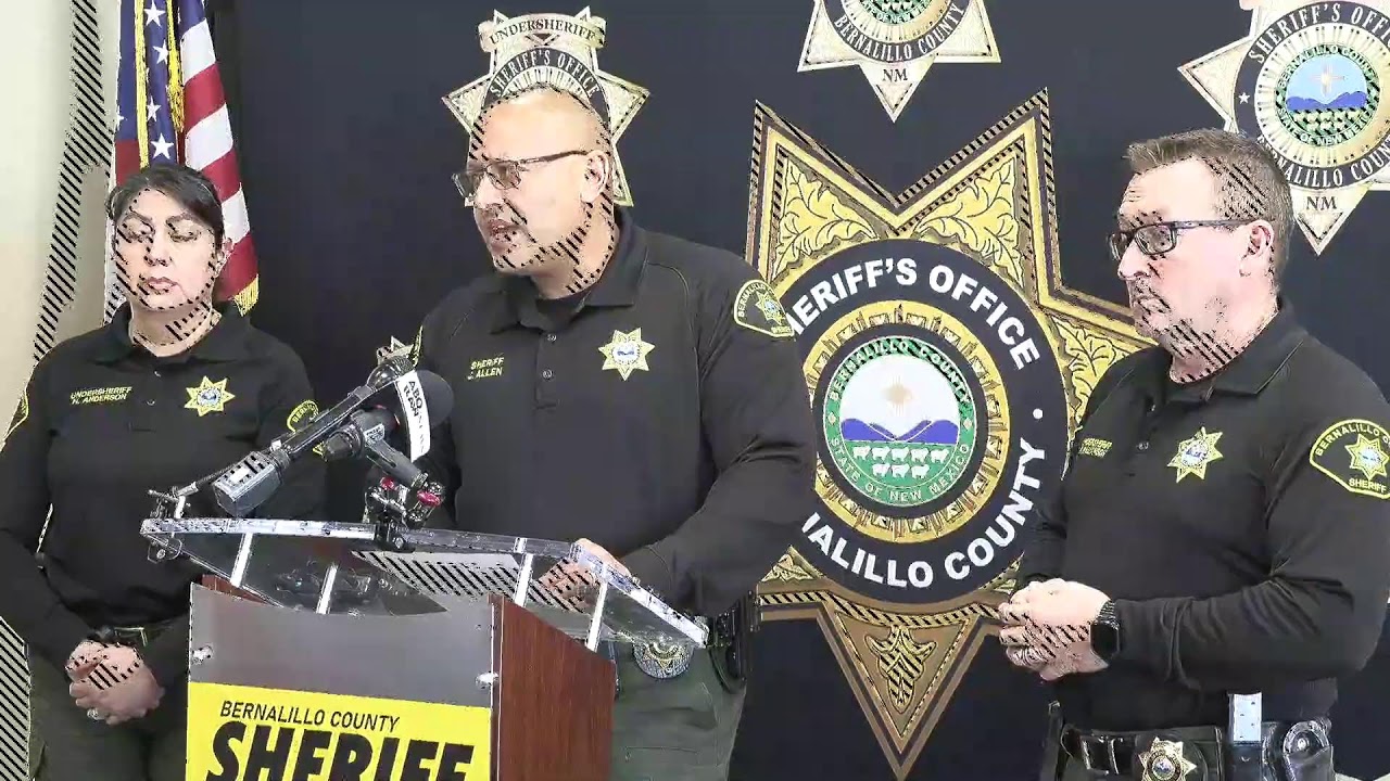 Sheriff Briefs Media on Domestic Violence Shooting Leaving 1 Dead, 2 Wounded