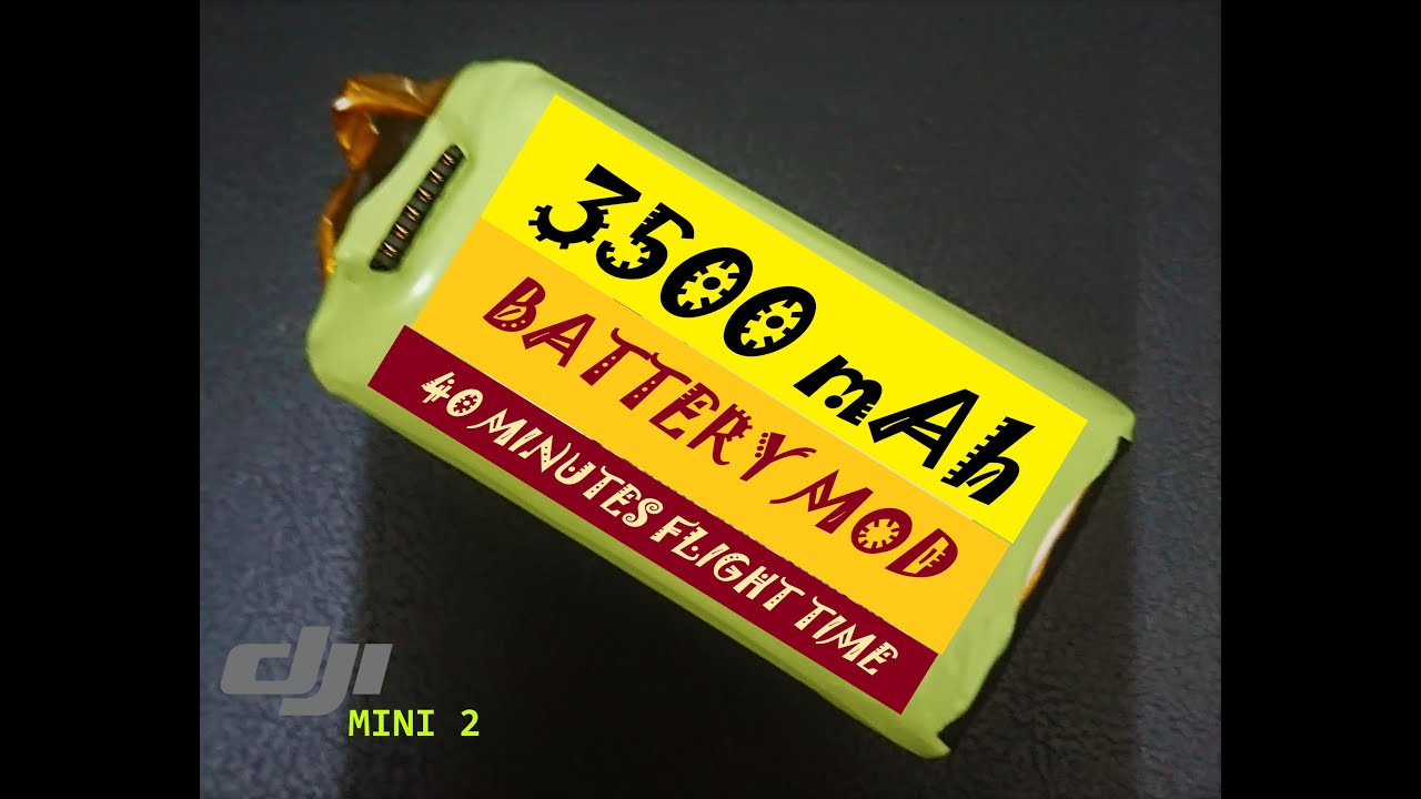 DJI MINI 2 | BATTERY MODDED