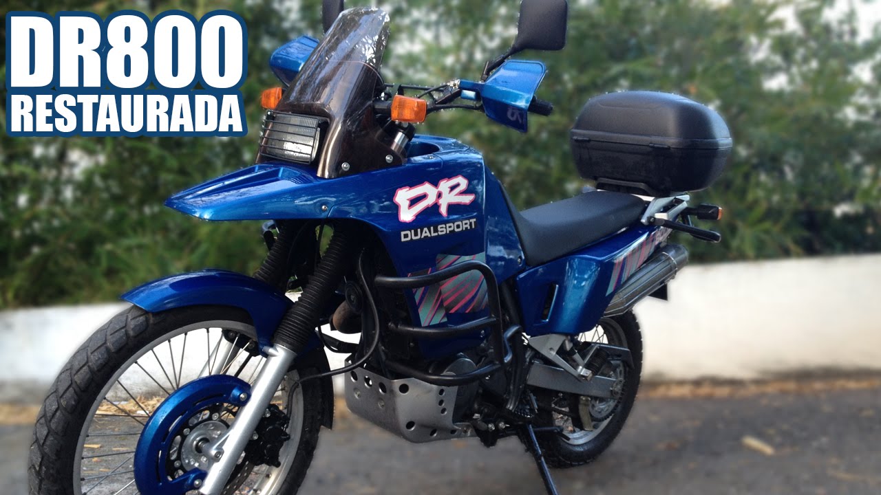 Suzuki DR800 S: Teste de rua depois da restauração