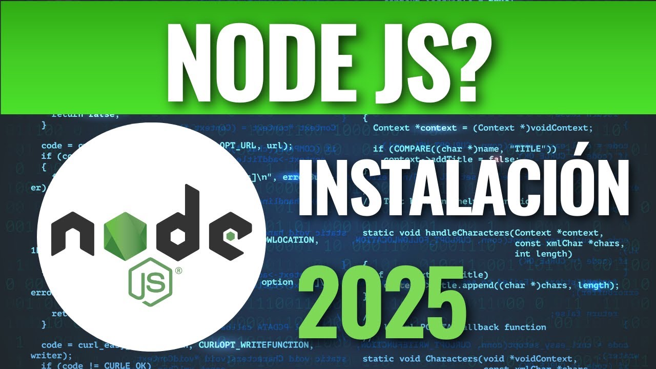 como Instalar Node JS en Windows en menos de 5 minutos