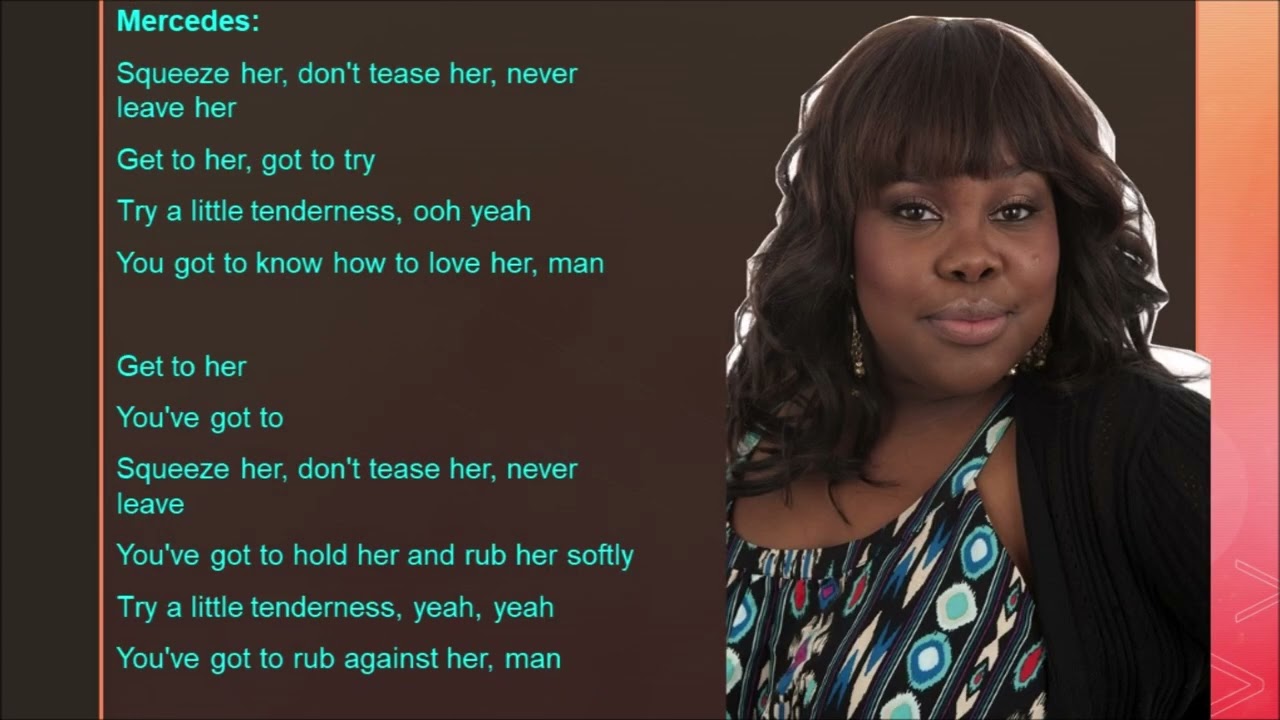 Try A Little Tenderness Glee Lyrics
