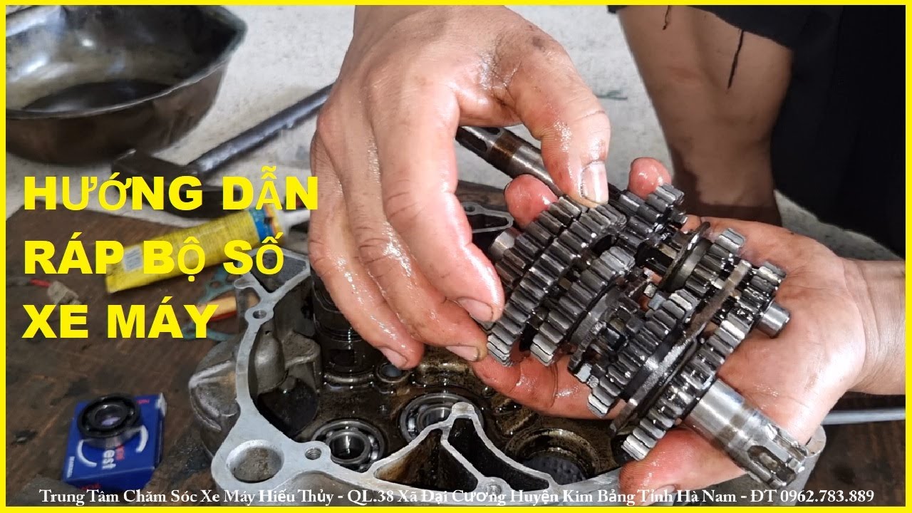 Hướng Dẫn Ráp Bộ Số Xe Máy Jupiter Và Sirius Hãng YAMAHA