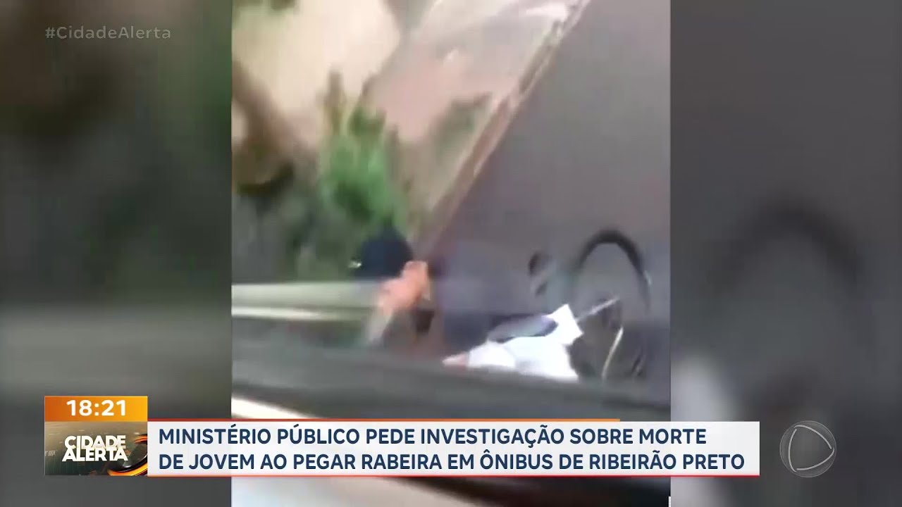 MP pede investigação sobre morte de jovem pegando rabeira em ônibus de Ribeirão Preto