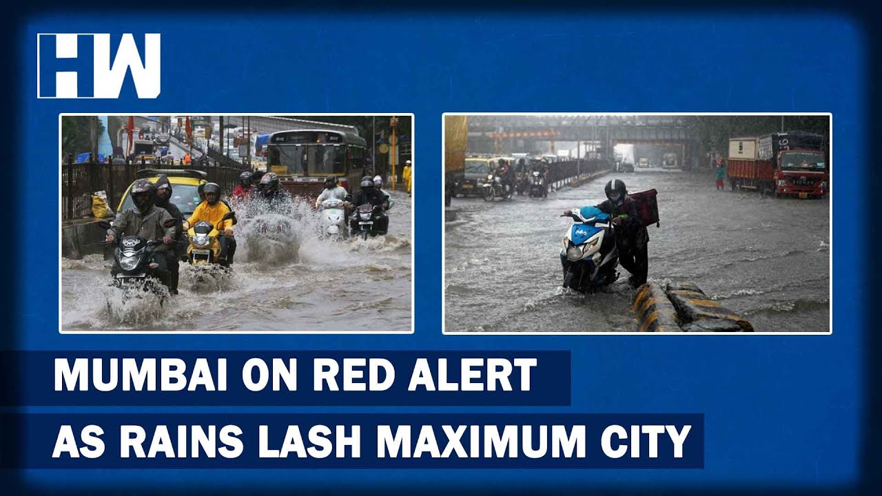 Monsoon Fury Arrives Early In Mumbai, Red Alert Issued In The Island City