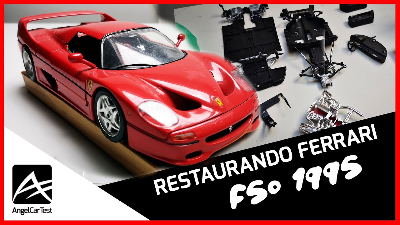 Ferrari F50 1995 / Restaurando coches a escala / Diecast Restore / C02