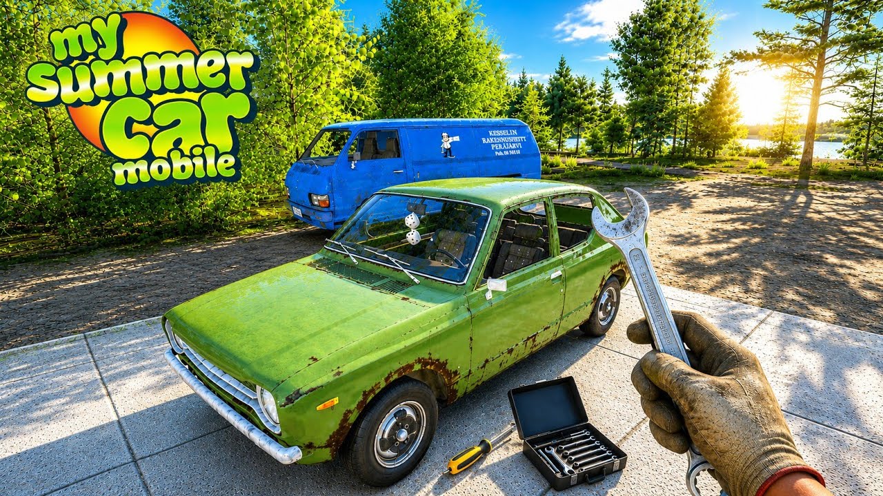 My Summer Car Mobile (Фанатская версия / Новое обновление / Сборка машины) Геймплей Android и IOS