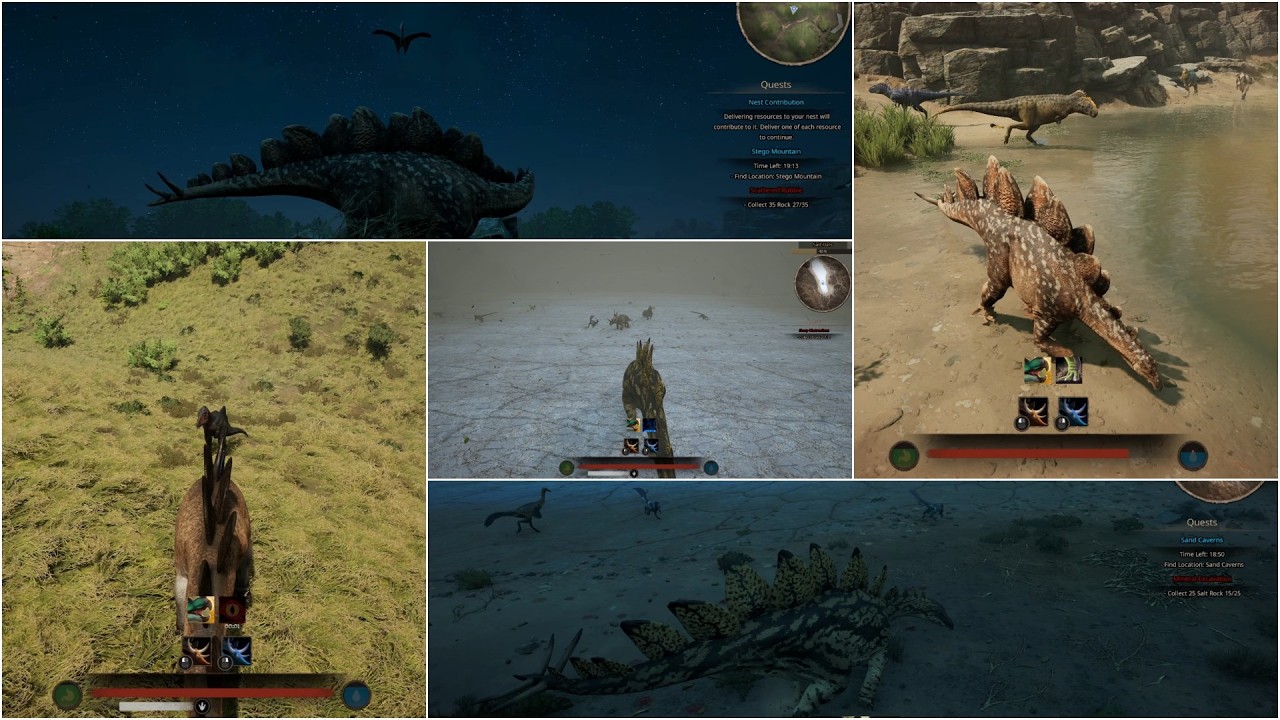 Path of Titans | Stegosaurus Gameplay