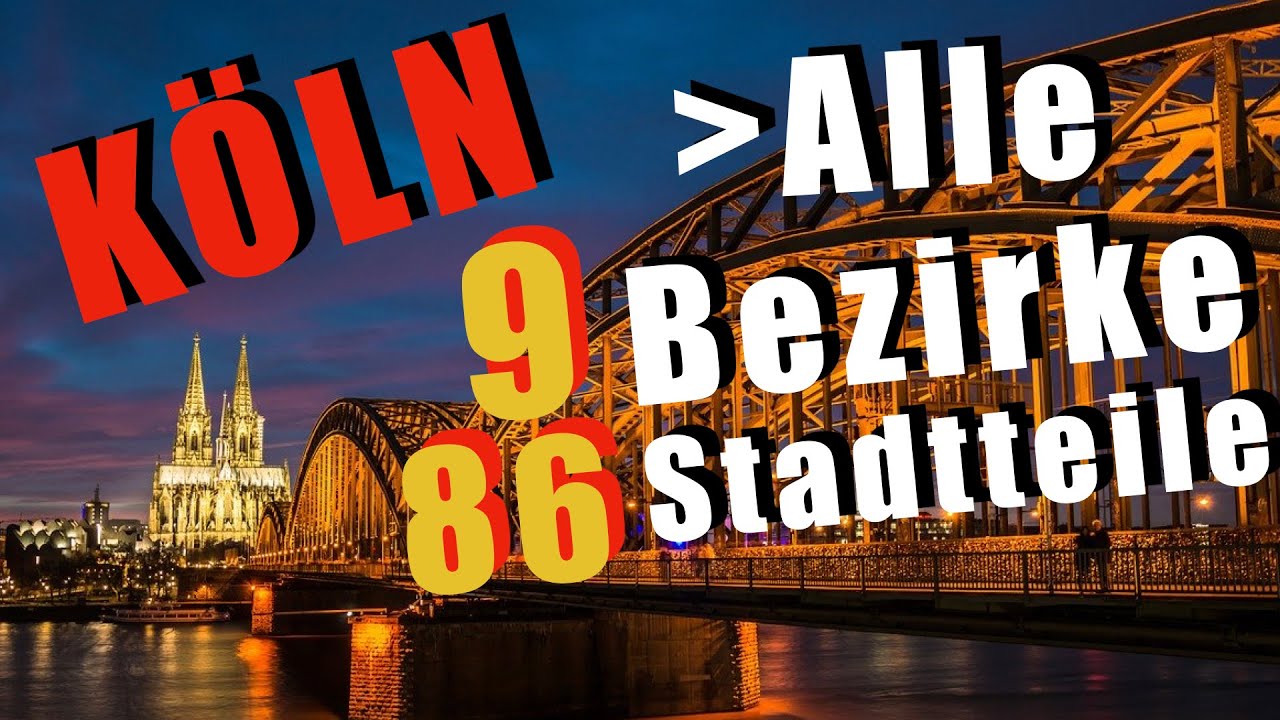 Köln – Bezirke und Stadtteile – BesserWissen