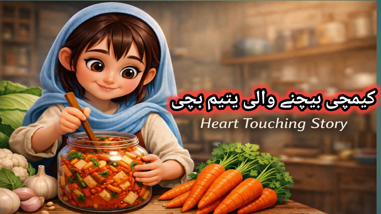 Kimchi Bechnay Wali Yateem Bachi | Heart Touching Urdu Kahani | Sabar Aur Mehnat Ki Story