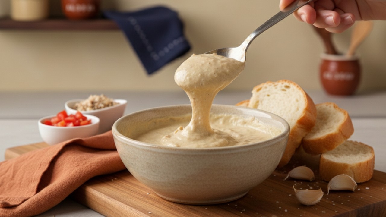 Creme de Alho: a receita francesa que vai mudar o pão de alho seu churrasco