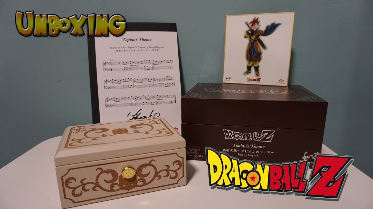 DRAGON BALL Z - CAJA MUSICAL DE TAPION 🎵🎼 | WAYÔ MUSIC BOX | UNBOXING de COMPRAS DRAGON BALL