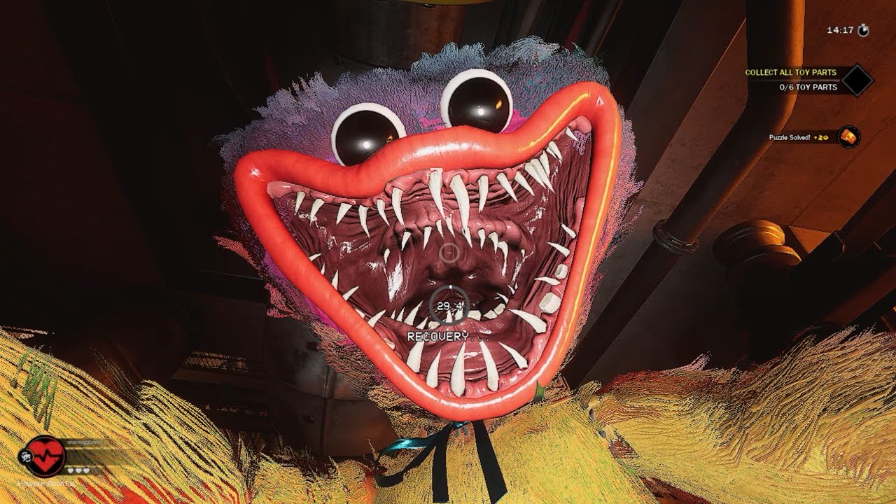 Project Playtime gameplay - Huggy Wuggy Scene