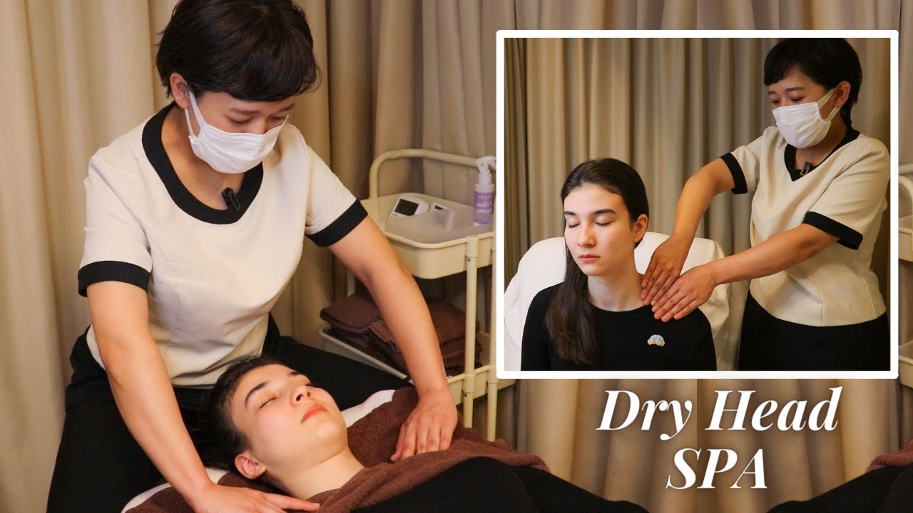 99.99% of You Will SLEEP in this Dry Head SPA video (asmr)