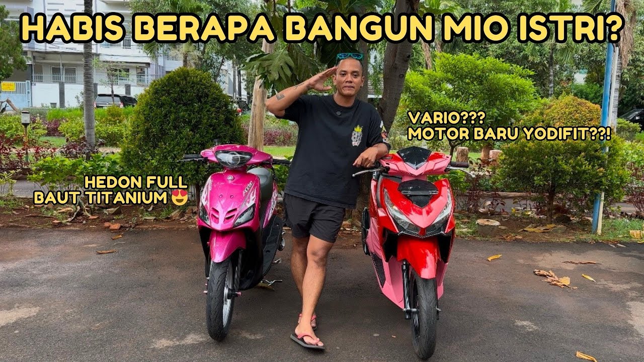 YODIFIT BELI VARIO BUAT DI MODIF LAGI⁉️ MIO ISTRI HAMPIR TAMAT‼️
