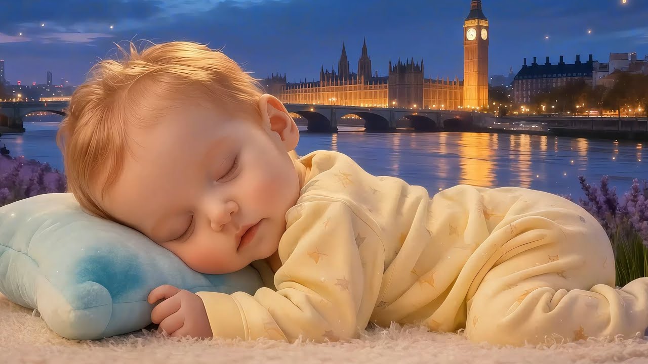 Sleep Instantly in 3 Minutes 🌙 Mozart & Brahms Lullaby | Soothing Music for Baby Sleep 🎶