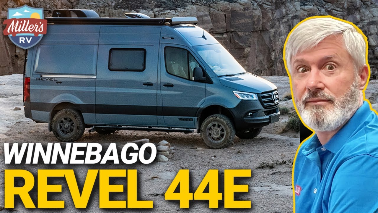 2022 Winnebago Revel 44E 4x4 Class B Campervan Motorhome | Sprinter Van Tour & Review