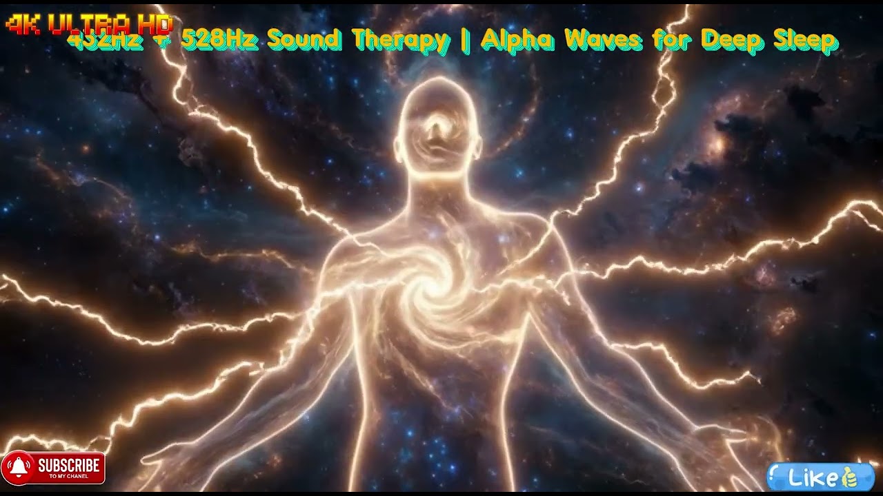 432Hz + 528Hz Sound Therapy – Alpha Waves for Deep Relaxation & Inner Balance