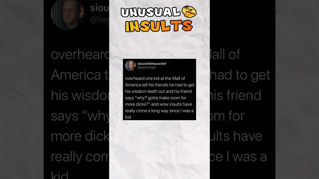 r/RareInsults Top Posts Of All Time 🤣[4]