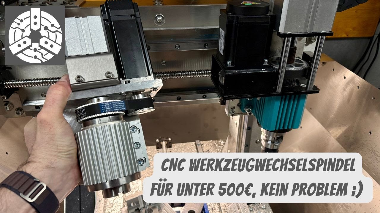 CNC Werkzeugwechselspindel für unter 500€??? Kein Problem!!!  ;)