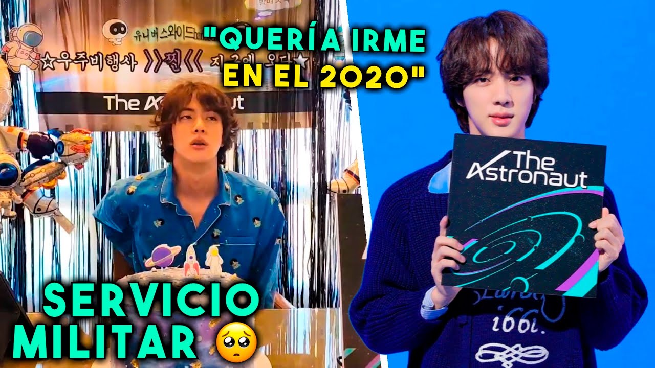 EN VIVO! JIN HABLA SOBRE SU SERVICIO MILITAR, CONFES&Oacute; QUE SE QUER&Iacute;A IR DESDE HACE MUCHO TIEMPO 🥺