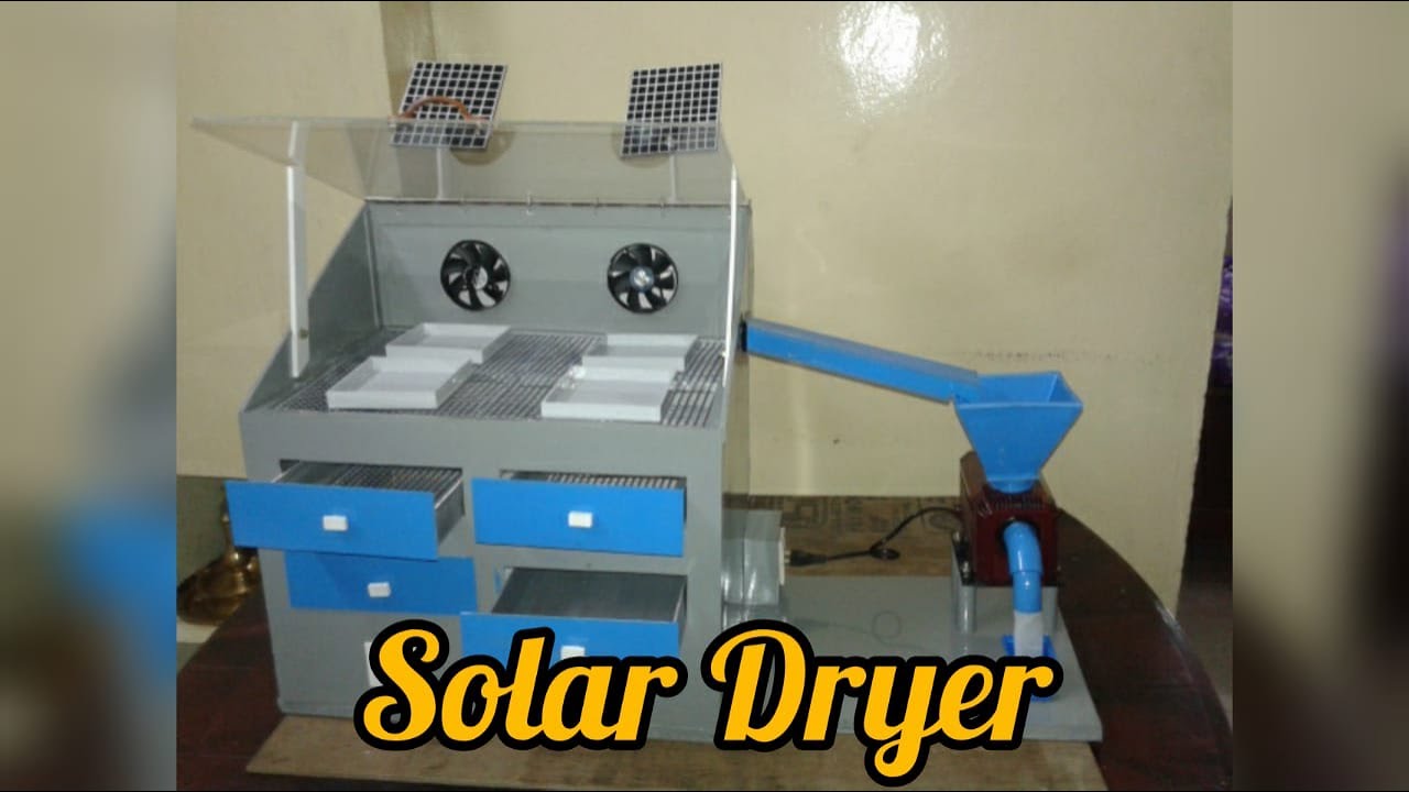 SOLAR FRUIT DRYER  MACHINE