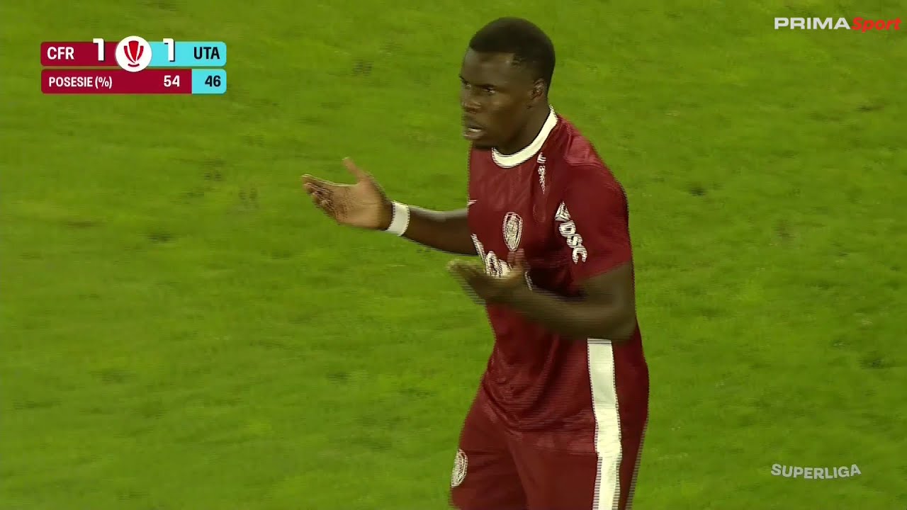 REZUMAT | CFR Cluj - UTA 1-1. Zouma și Slimani au debutat în Superliga, Coco și-a dat autogol