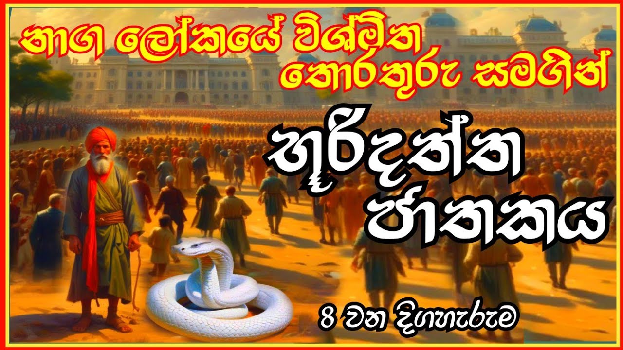 buridaththa jathakaya 08 | භූරිදත්ත ජාතකය | jathaka Katha | ජාතක කතා