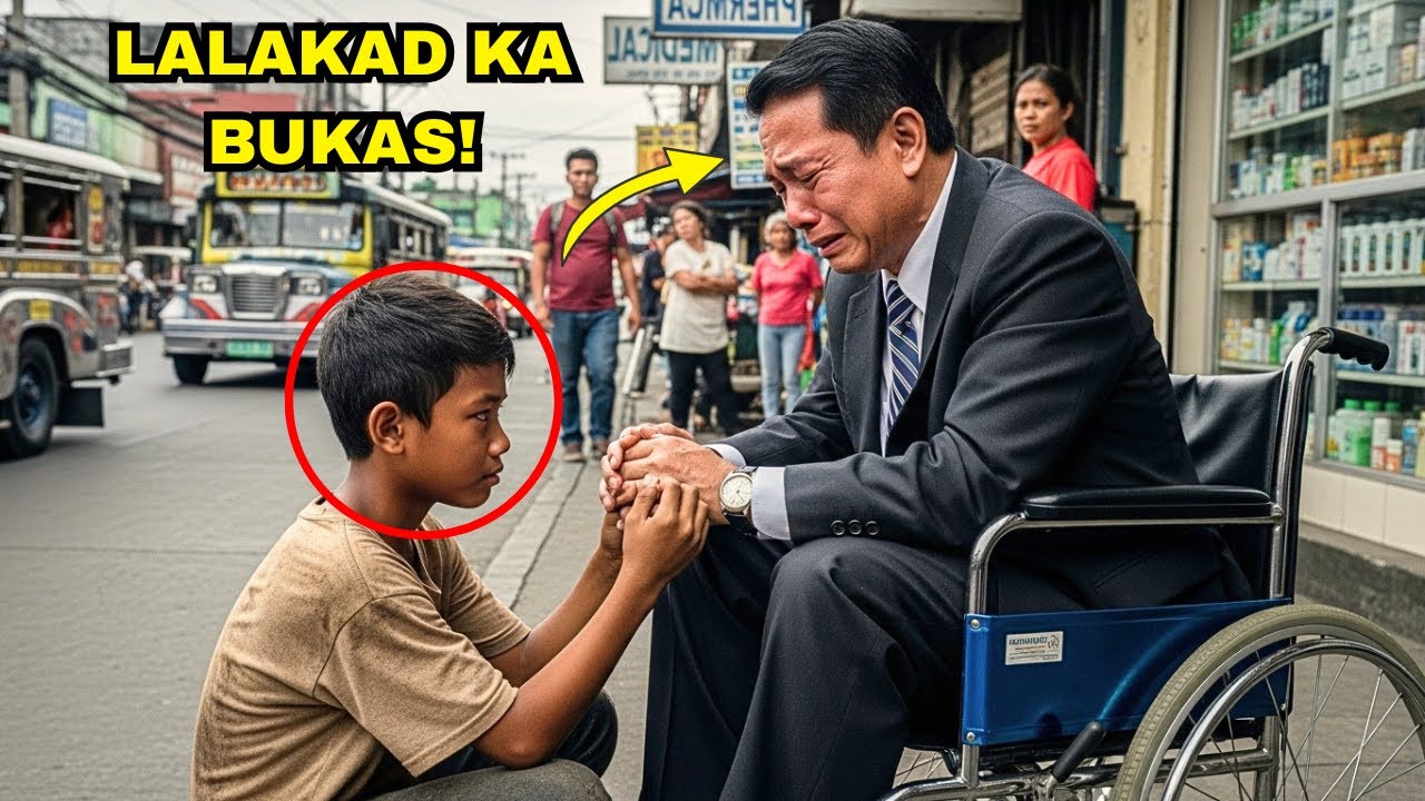 Batang PULUBI, Hinawakan ang PARALYTIC—'Lalakad Ka Bukas' Sabi Niya... TOTOO!