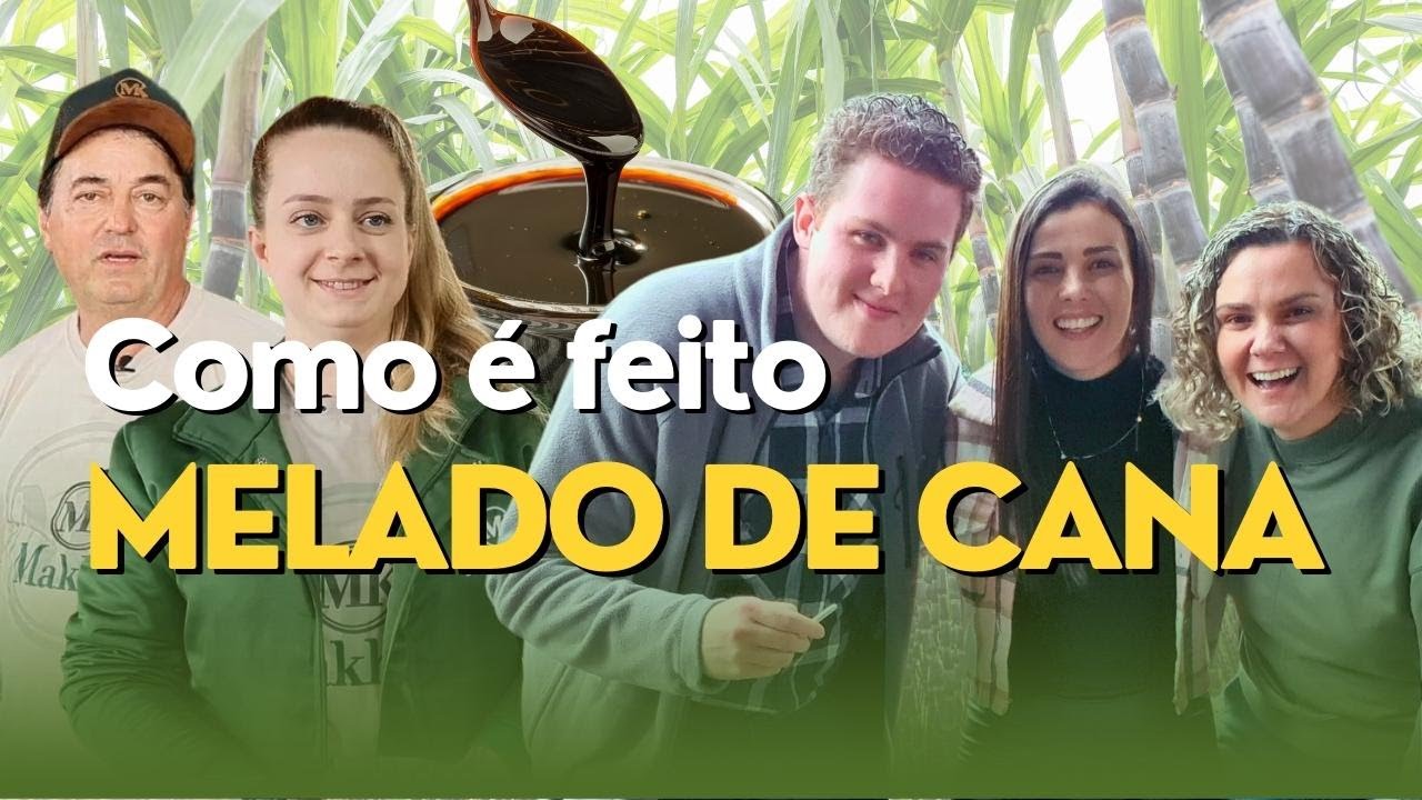 COMO &Eacute; FEITO O MELADO DE CANA - RBV Agro - 22/07/23